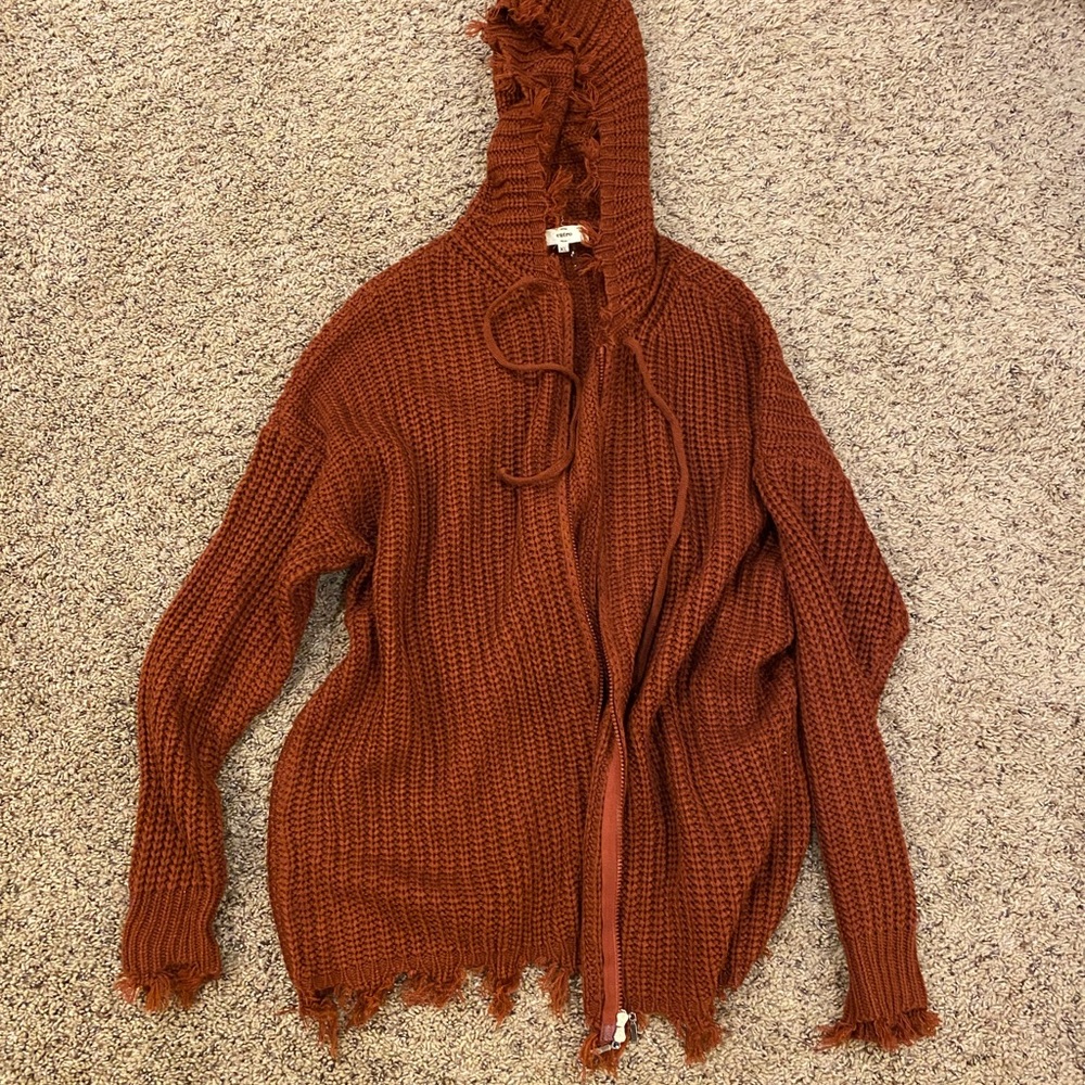 Women's Rust Sweater
